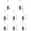 24Pièces Brosse Nettoyage Long Silicone 7