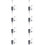 24Pièces Brosse Nettoyage Long Silicone 10
