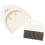 2Sets Lightweight Mini Broom and Dustpan White for Keyboard and Desk 2