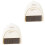2Sets Lightweight Mini Broom and Dustpan White for Keyboard and Desk 4
