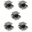 5Pcs Keyless Push Button Latches Plastic Zinc Alloy for Cupboards 7
