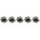 5Pcs Keyless Push Button Latches Plastic Zinc Alloy for Cupboards 8