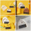 2Sets Lightweight Mini Broom and Dustpan White for Keyboard and Desk 10