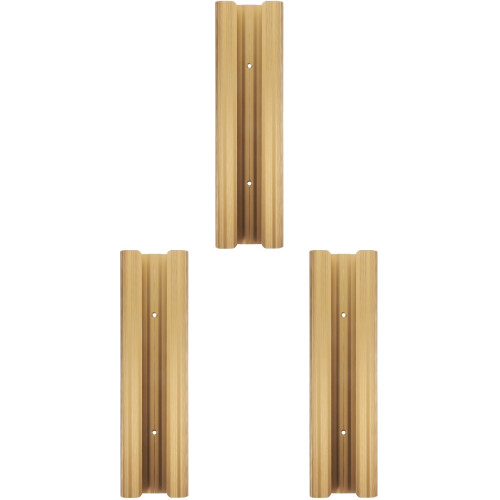 3Pièces Porte-Coupe En Acier Élégant Perçage