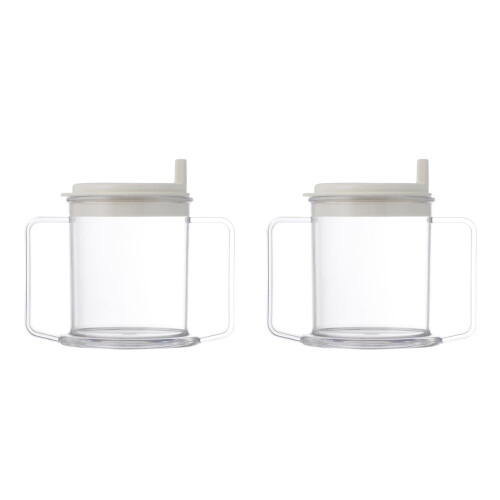 2Pièces Double Anse En Durable Pour Boissons