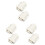 6 Pcs White Cupboard Door Closer 1