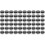 110Pcs Plastic Refillable Cream Jars Travel Cosmetics Storage Black 2