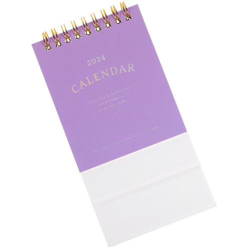 3Pcs Small Desk Calendar 2024 Paper Office Note & Schedule 1