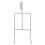 2Pcs Long- Iron Coffee Cup Stand Hanging Organizer 2
