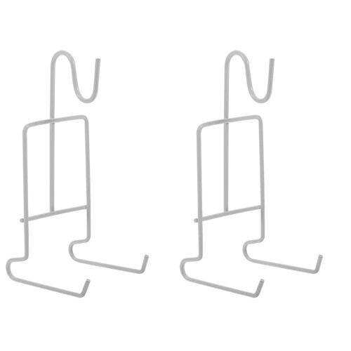 2Pcs Long- Iron Coffee Cup Stand Hanging Organizer