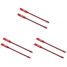 6Pcs Red Tubes Flexible Durable Elastic Bike Brake