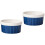 2Pièces Bols Céramiques Bleus Polyvalents Pour Dessert Et Cuisson 4