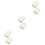 6 Pcs White Cupboard Door Closer 5
