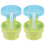 8Pièces Bouchons Verseurs Silicone Vert Réutilisables Lid Bouteille 2