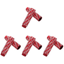 4Pairs Aluminum Alloy Bike Pegs Red Compact Durable Bike Supplies