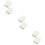 6 Pcs White Cupboard Door Closer 9