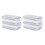 30Pcs Durable Sponge Scouring Pads for Dishwashing Easy to Squeeze 1