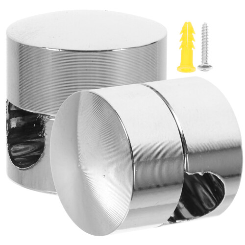 5 Count Hanging Light Fixture Wire Fixer 1.50x1.50x1.50cm Silver 2