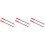 6Pcs Red Tubes Flexible Durable Elastic Bike Brake 4