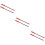 6Pcs Red Tubes Flexible Durable Elastic Bike Brake 9