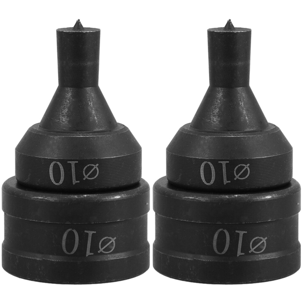 2Pcs Precision Hydraulic Hole Punch Dies Black Metal Punching Mold 3713722357525