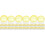 72Pcs Lightweight Yellow Plastic Face Cream Jars for Travel Use 5
