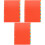 Orange Paper Binder Dividers with Tabs for Office Use 4