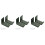6Pcs Sturdy Metal Snowboard Wall Mount Holder -Saving Rack 5