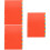 Orange Paper Binder Dividers with Tabs for Office Use 8