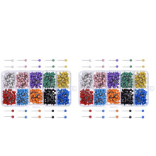 1200Pcs Assorted Color Push Pins for Bulletin Boards