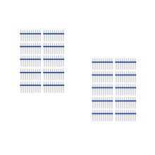 2Pcs Double Sewing Machine Needles Blue Twin Needles for Knits & Denim