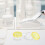 72Pcs Lightweight Yellow Plastic Face Cream Jars for Travel Use 11