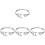 4Pcs Elegant Silver Open Rings Adjustable Rings for Ladies 1