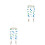 2 Pieces Wind Chimes Hanging Ornaments Backyard Decorations Outdoor 3