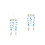 2 Pieces Wind Chimes Hanging Ornaments Backyard Decorations Outdoor 4