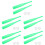 5Sets Light Green Plastic Baseball Bat Set for Toddlers Training Toy 7