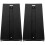 2Pcs Sturdy Black ABS Wine Glass Rack Under Cabinet Cup Stand 1