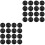 200Pcs Black Seasoning Sauce for Home 7