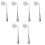 6Pcs Stainless Steel Elderly Utensils Ergonomic Adaptive Spoons Set 7