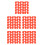 500Pcs Red Pinless Peepers for Chickens Lightweight & Protective 4