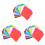 120Pcs DIY Felt Sheets Assorted Colors Portable Manual Craft Material 1