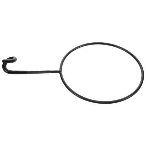 2Pcs Lightweight Black Iron Camping Pot and Utensil Hanging Hook 1