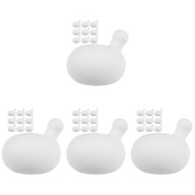 40Pcs Soft White Rubber Insert Bubbles for DIY Accessories