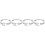 4Pcs Elegant Silver Open Rings Adjustable Rings for Ladies 5