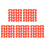 500Pcs Red Pinless Peepers for Chickens Lightweight & Protective 8