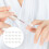 100Pcs Clear Nail Art Ring Display Stand for Professional Nail Display 9