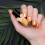 100Pcs Clear Nail Art Ring Display Stand for Professional Nail Display 10