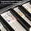 Removable Silicone Piano Keyboard Sticker 61 Keys Label Large Note 7