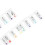 Removable Silicone Piano Keyboard Sticker 61 Keys Label Large Note 12