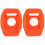 2Pcs Flexible Silicone Watch Protect Case Orange for M430 1